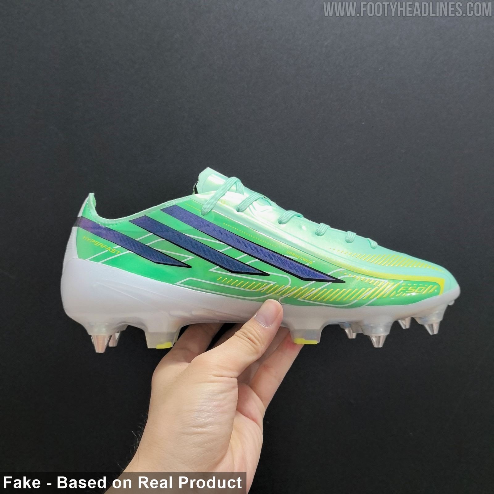 Adidas F50 Hyperfast '2026 Fall' Boots Leaked - 6 New Pictures