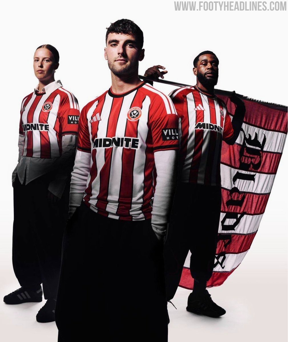 Adidas Sheffield United 26-27 Home Kit Released - No More Erreà