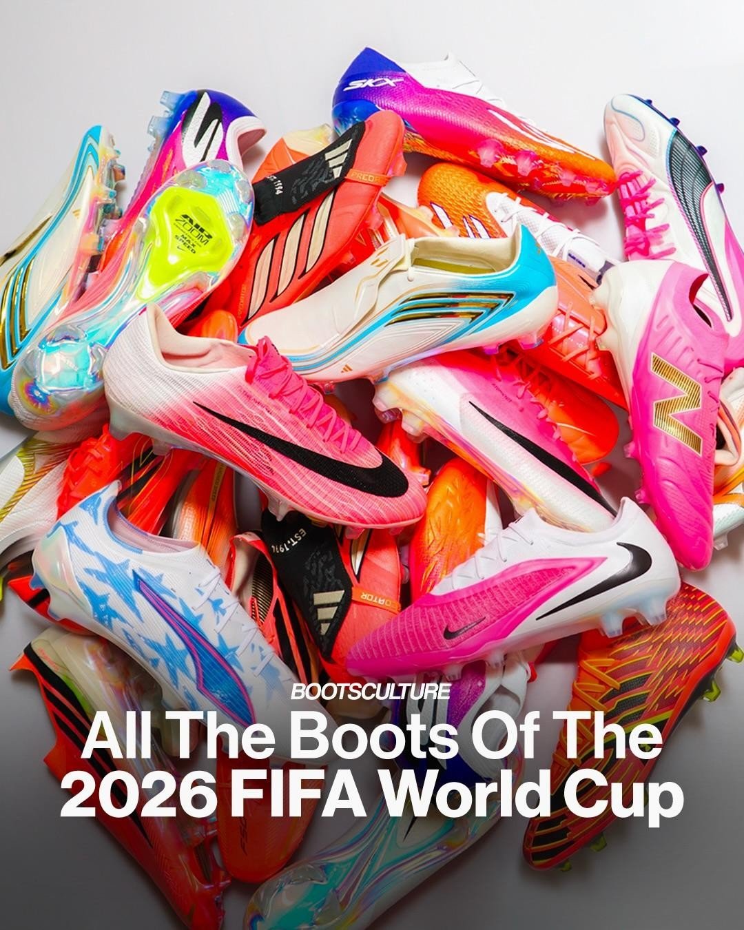 All 2026 World Cup Boots - Adidas, Nike, Puma, Mizuno, Skechers, Under Armour, New Balance,