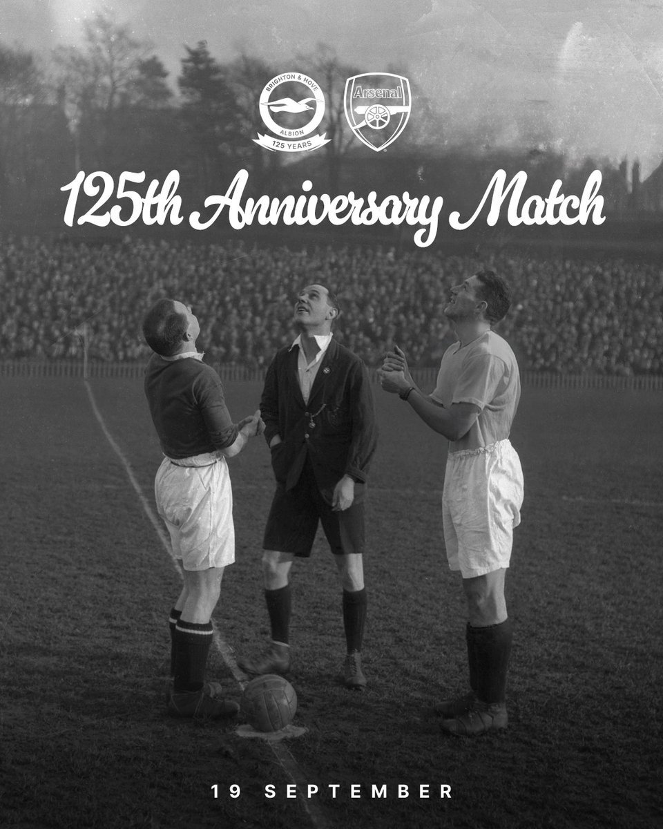 Brighton to Wear 125th Anniversary Kit Against Arsenal