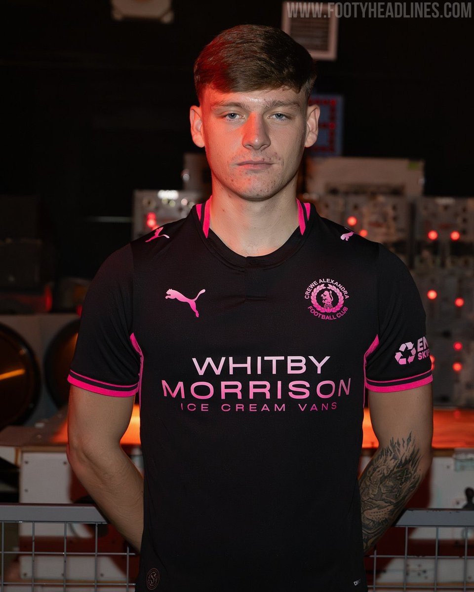 Crewe Alexandra 26-27 Away Kit Released