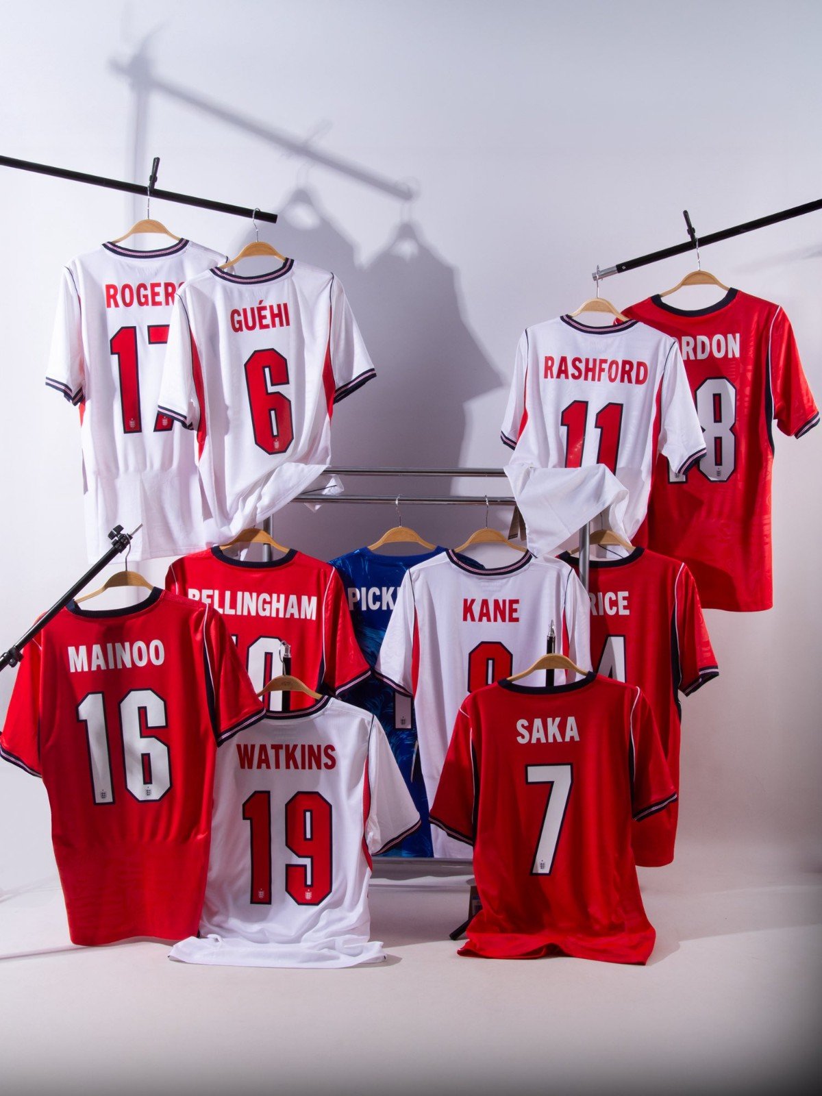 England Release Squad Numbers for 2026 World Cup
