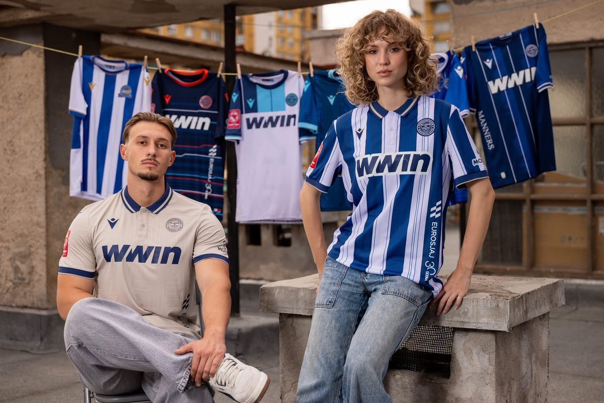FK Željezničar 26-27 Home & Away Kits Released