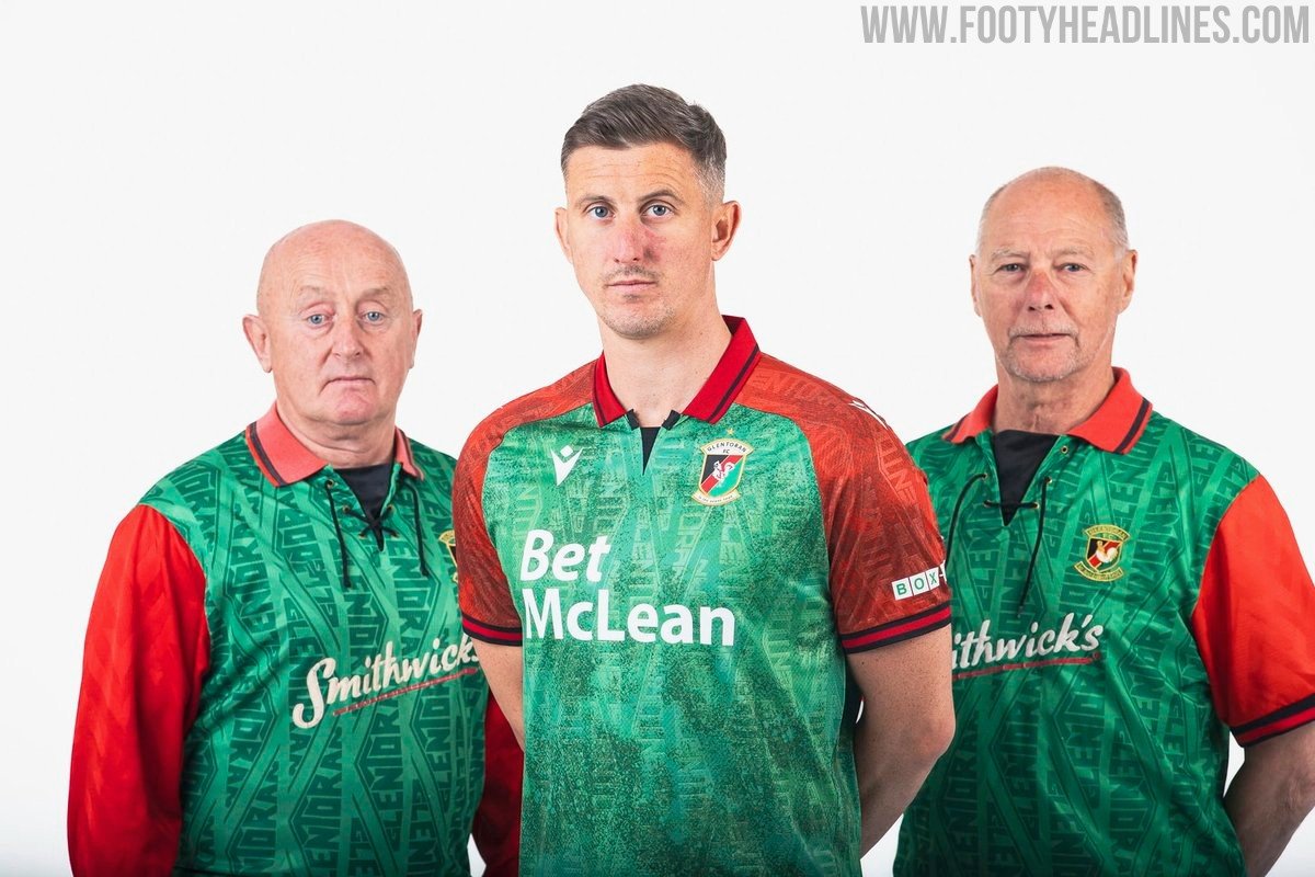 Glentoran 26-27 Home Kit Released