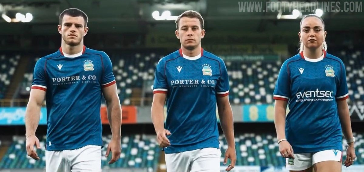 Linfield FC 26-27 Home Kit Released