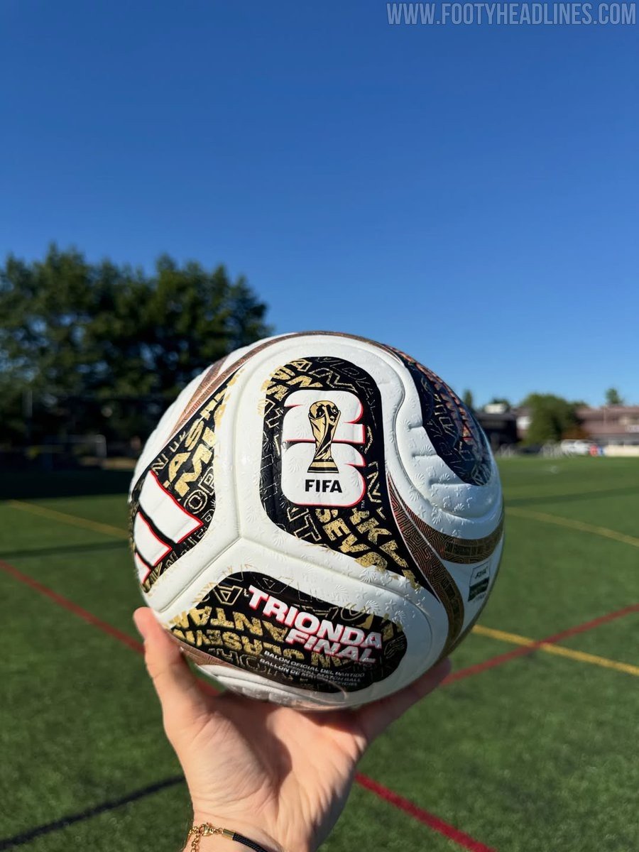 New Images of Adidas 2026 World Cup Final Ball Leaked