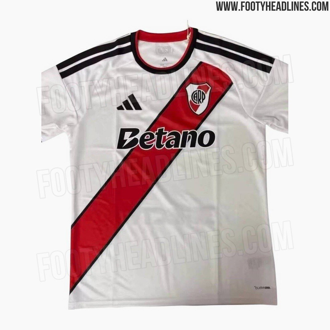 New images of River Plate's 26-27 home kit