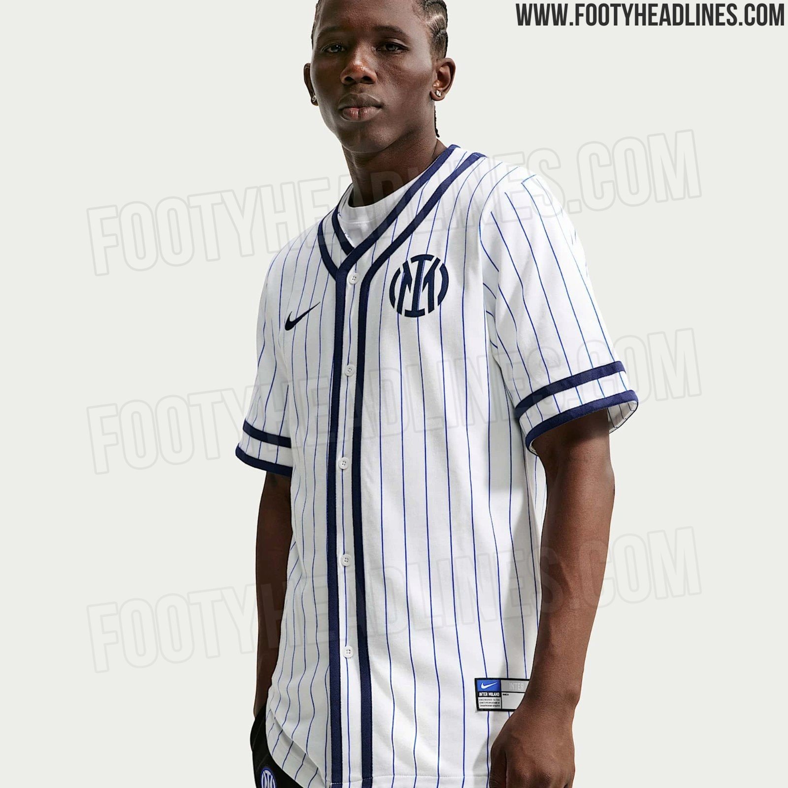 Nike Inter Milan Baseball Jersey - First Official Pictures Leaked