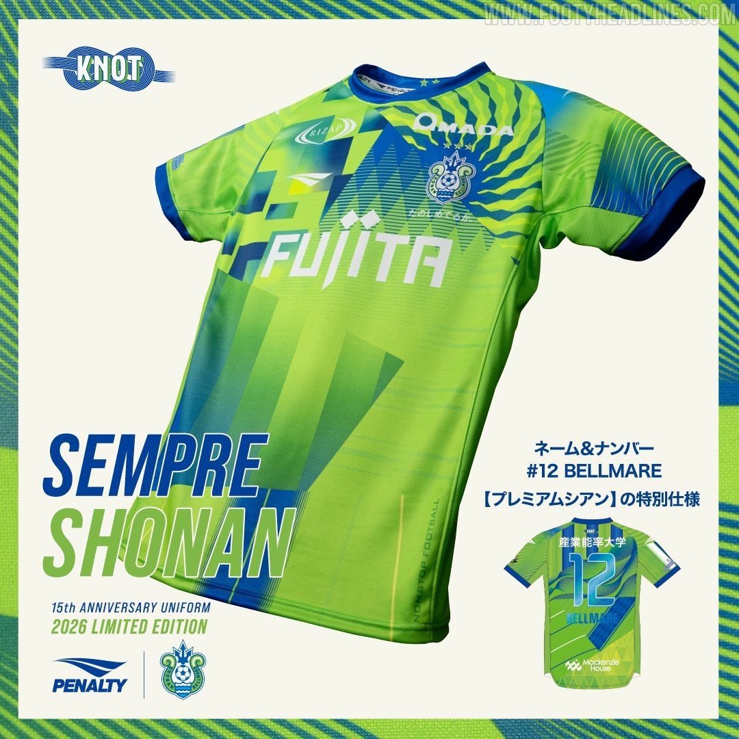 Penalty Shonan Bellmare 15th Season Commemorative Kit