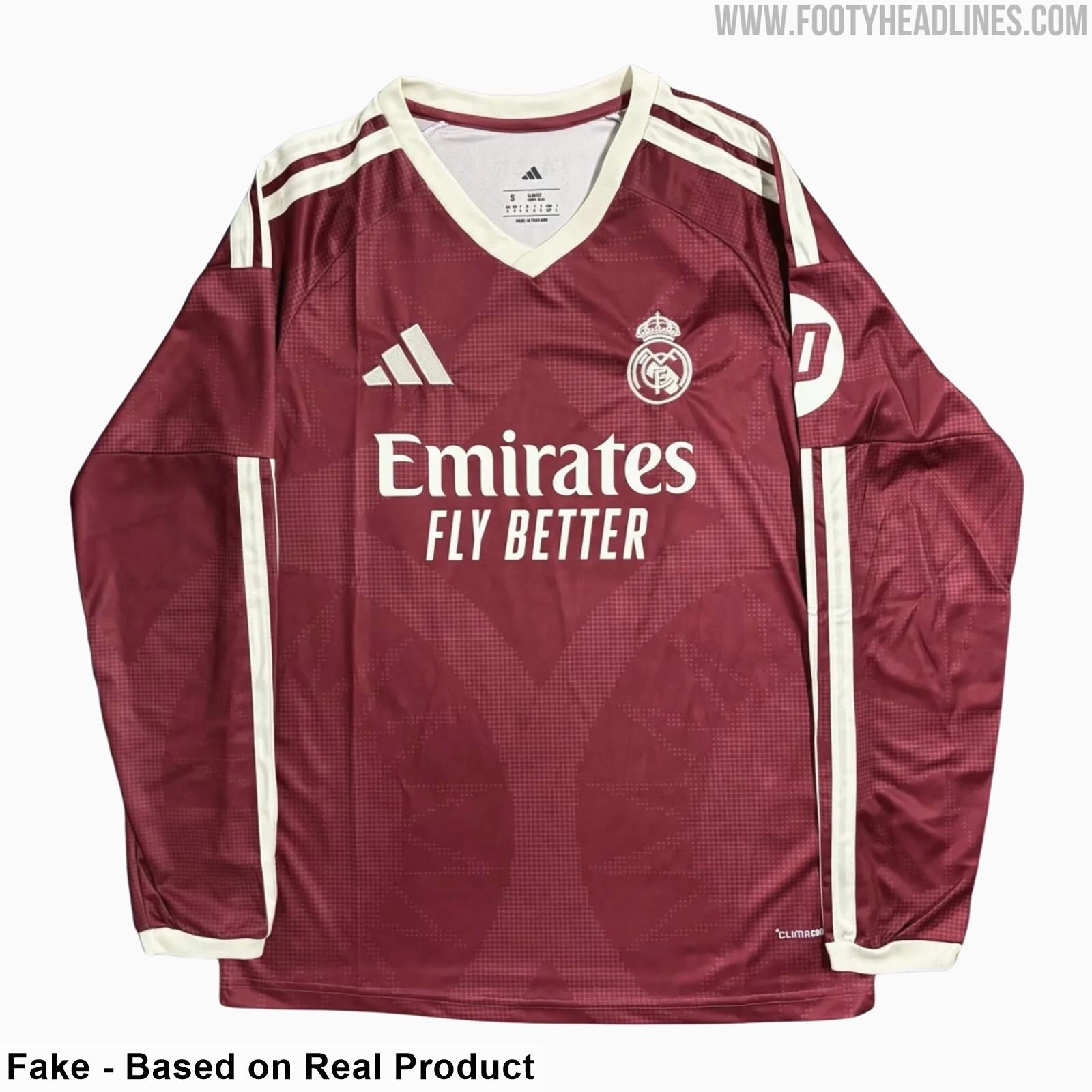 Pink Real Madrid 26-27 Third Kit Leaked - Long-Sleeve Version