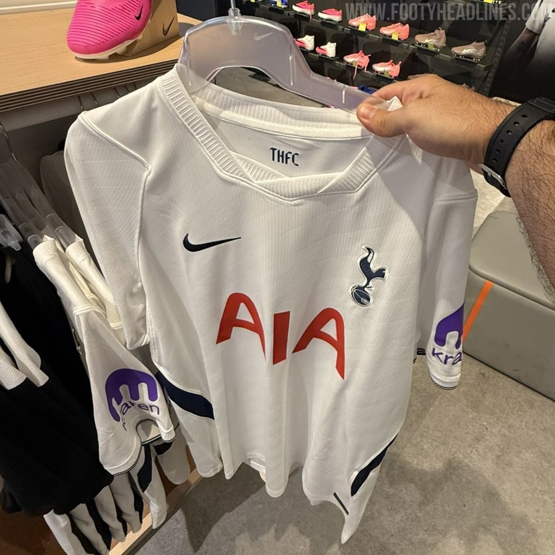 Tottenham 26-27 Home Kit Spotted for Sale